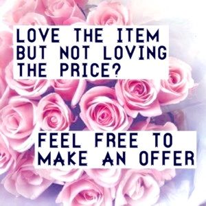 Offers are accepted ☺️